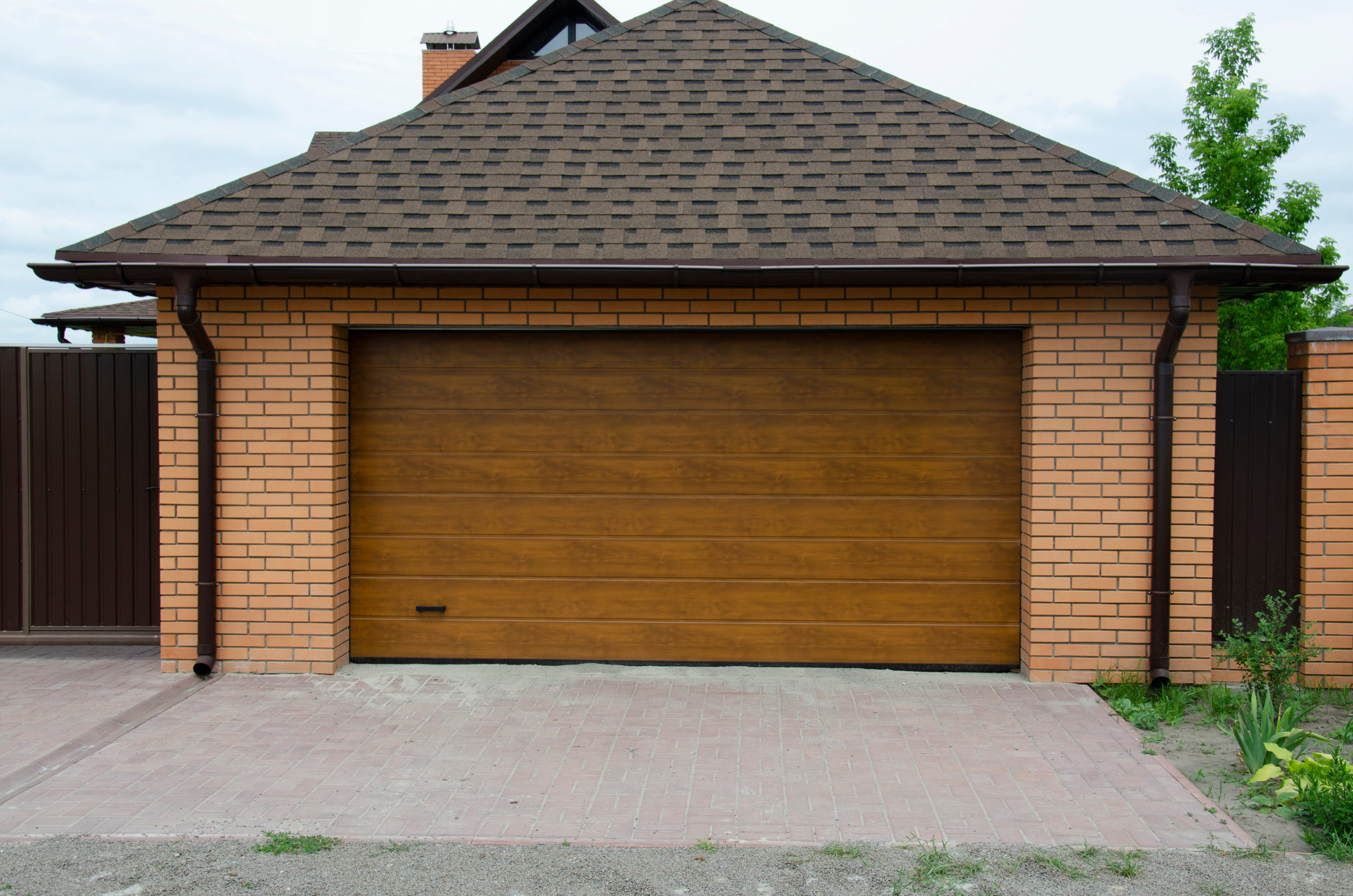 Brown,Garage,Sectional,Doors,,Industrial,Sectional,Gate